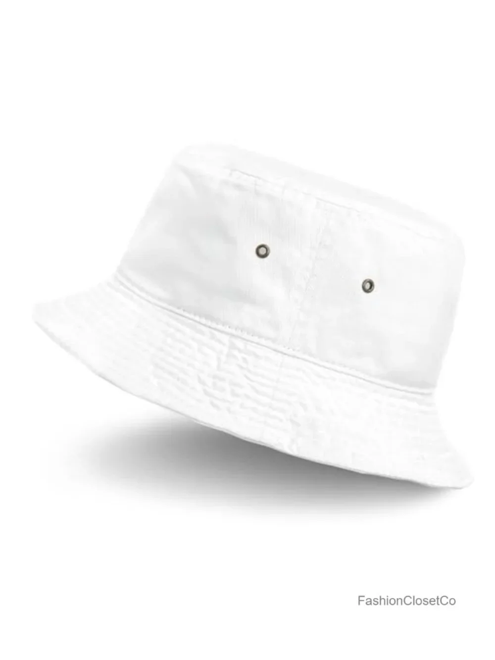 Packable Cotton Bucket Sun Hat for Unisex Travel Beach Fishing